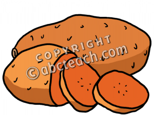 300x225 Clip Art Sweet Potatoes Color Clipart Panda