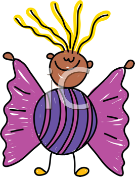 267x350 Royalty Free Clipart Image Of A Girl In A Candy Clip Art, Etc