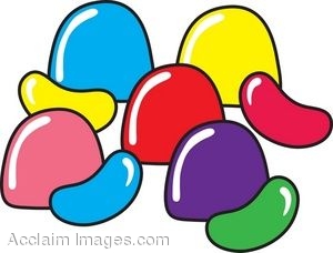 300x228 Clip Art Cartoon Of Gumdrops And Jellybeans