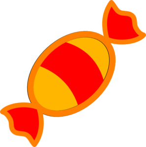 297x299 Orange Candy Clip Art