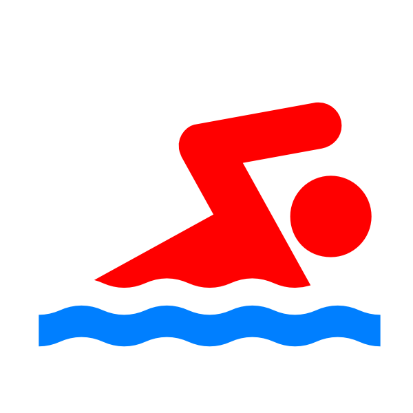 600x600 Image Of Cartoon Person Swimming