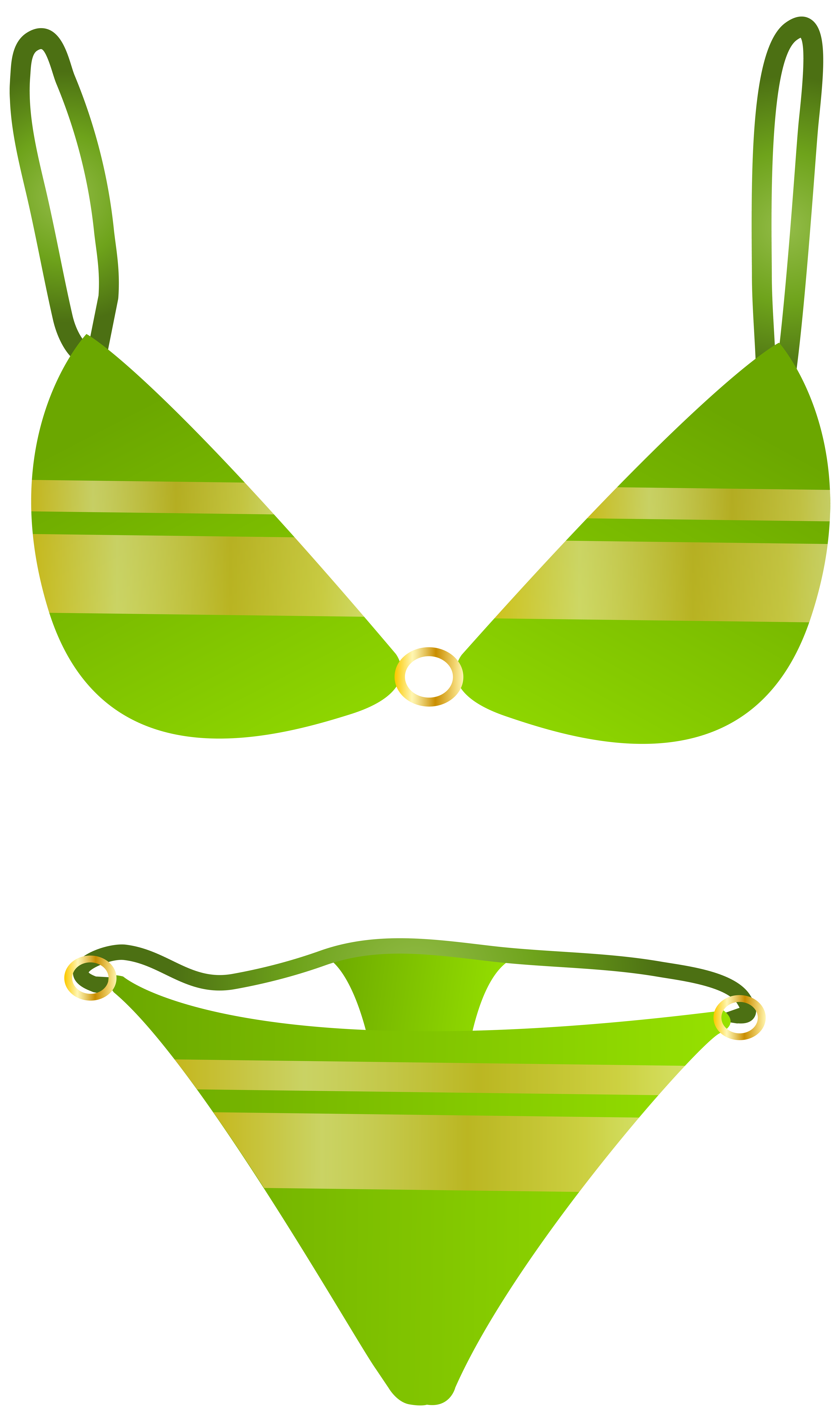 4726x8000 Green Swimsuit Png Clip Art