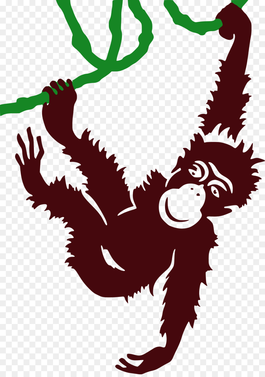 900x1280 Ape Gorilla Mandrill Monkey Clip Art