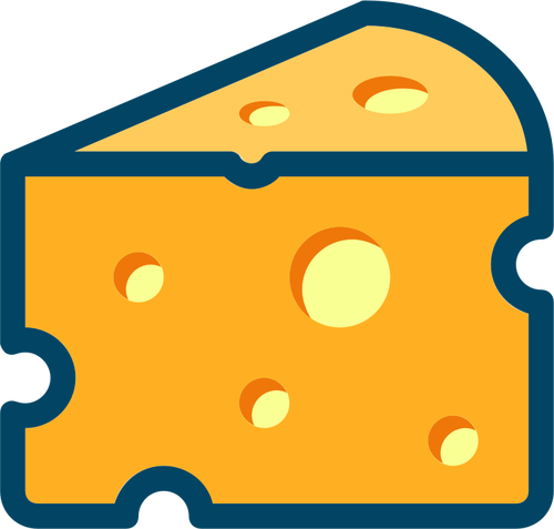 500x477 Swiss Cheese Vector Image Public Domain Vectors