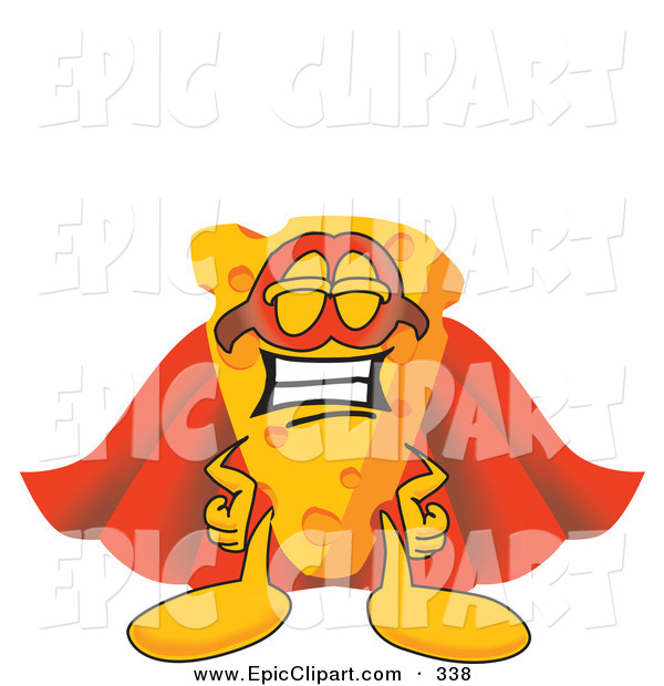 600x620 Vector Clip Art Of A Wedge Of Orange Swiss Cheese Mascot Cartoon