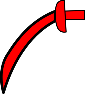 273x300 Red Sword Pirate Clip Art