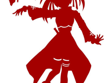 340x270 Sword Art Online Sao Kirito Asuna Download Template Svg Ai Eps Jpg