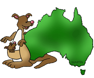302x250 Free Australian Landmarks Clip Art By Phillip Martin