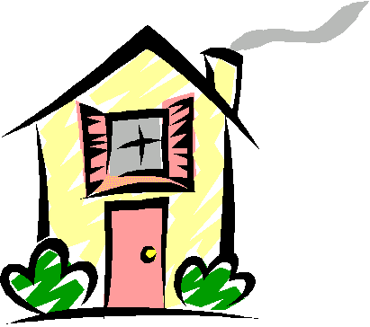 411x364 Clip Art Dream Home Clipart