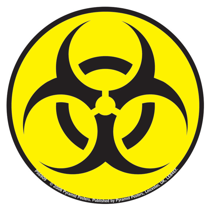708x709 Interesting Hazardous Waste Symbol Free Clipart