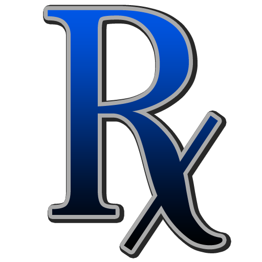 512x512 Prescription Rx Symbol Clipart Image