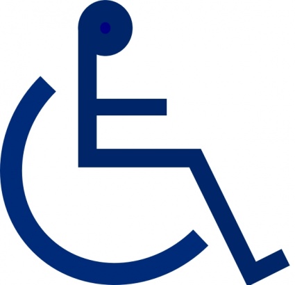 425x410 Wheelchair Sign Clip Art Clip Arts, Free Clipart