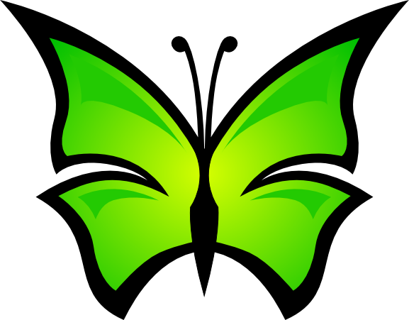 577x451 Butterfly Image Clipart