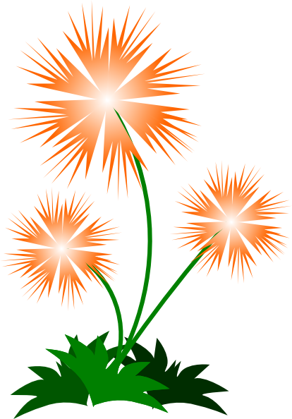 414x594 Flower Clip Art