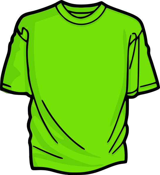546x595 Light Green T Shirt Clip Art