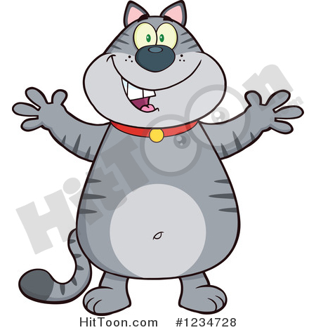 450x470 Cat Clipart