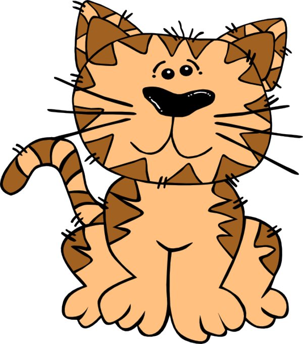 600x682 Clipart Kitten