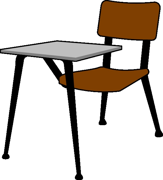 540x594 Student Desk Clip Art At Clker Vector Clip Art Online For Student