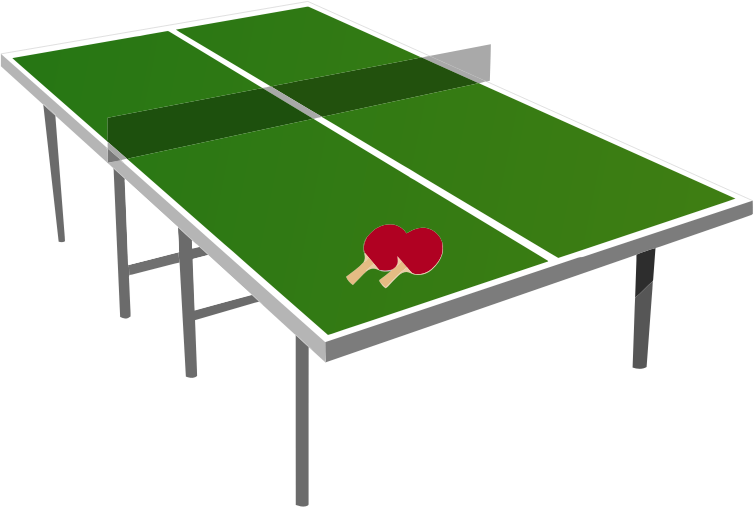 754x507 Tennis Table Clip Art