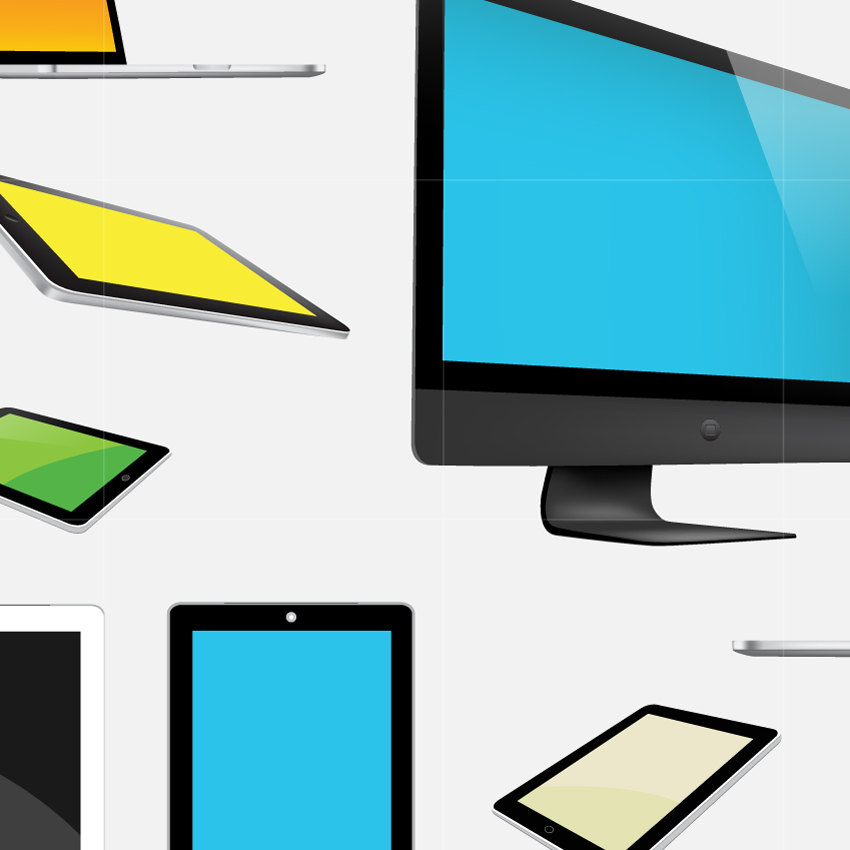 850x850 Computer Tablet Digital Vector Clip Art Laptop Ipad Electronic