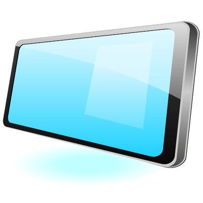 400x400 Free Flat Glossy Tablet Pc Mockup Clipart And Vector Graphics