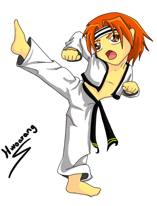 600x787 Little Tae Kwon Do Warrior By Legadema