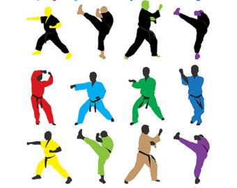 340x270 Simple Martial Arts Clip Art