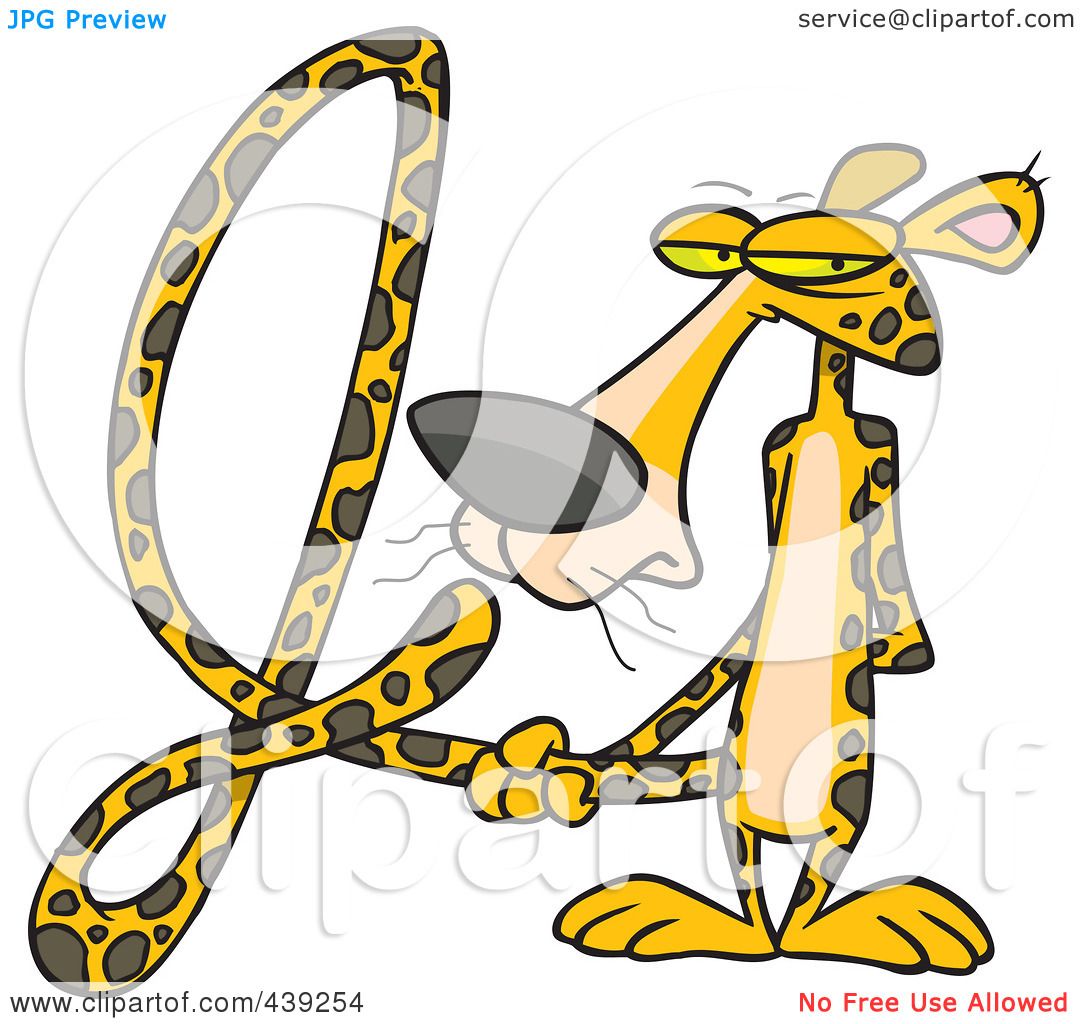 1080x1024 Royalty Free (Rf) Clip Art Illustration Of A Cartoon Jaguar