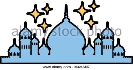450x238 Taj Mahal Silhouette Icon Stock Vector Art Amp Illustration, Vector