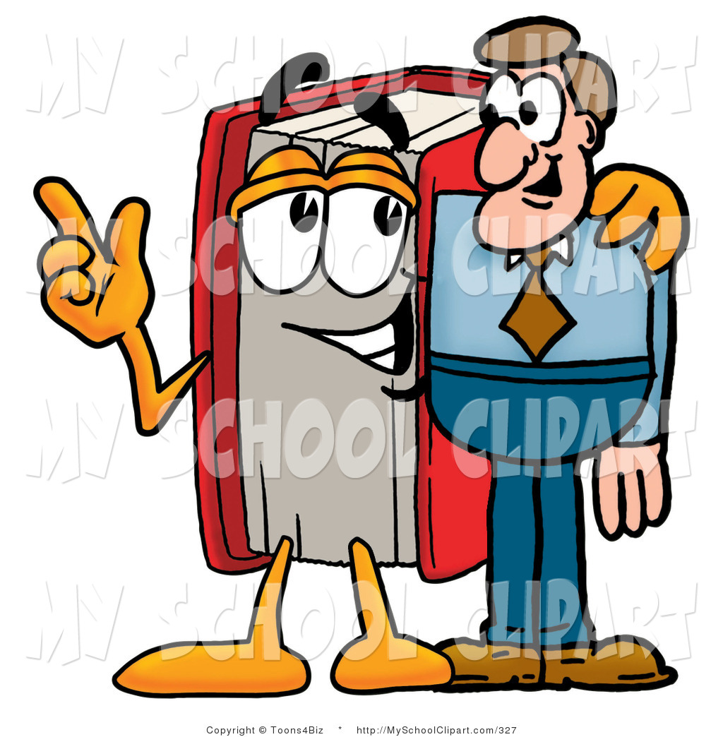 1024x1044 Cliprt Of Red Book Mascot Cartoon Character Talking Shop