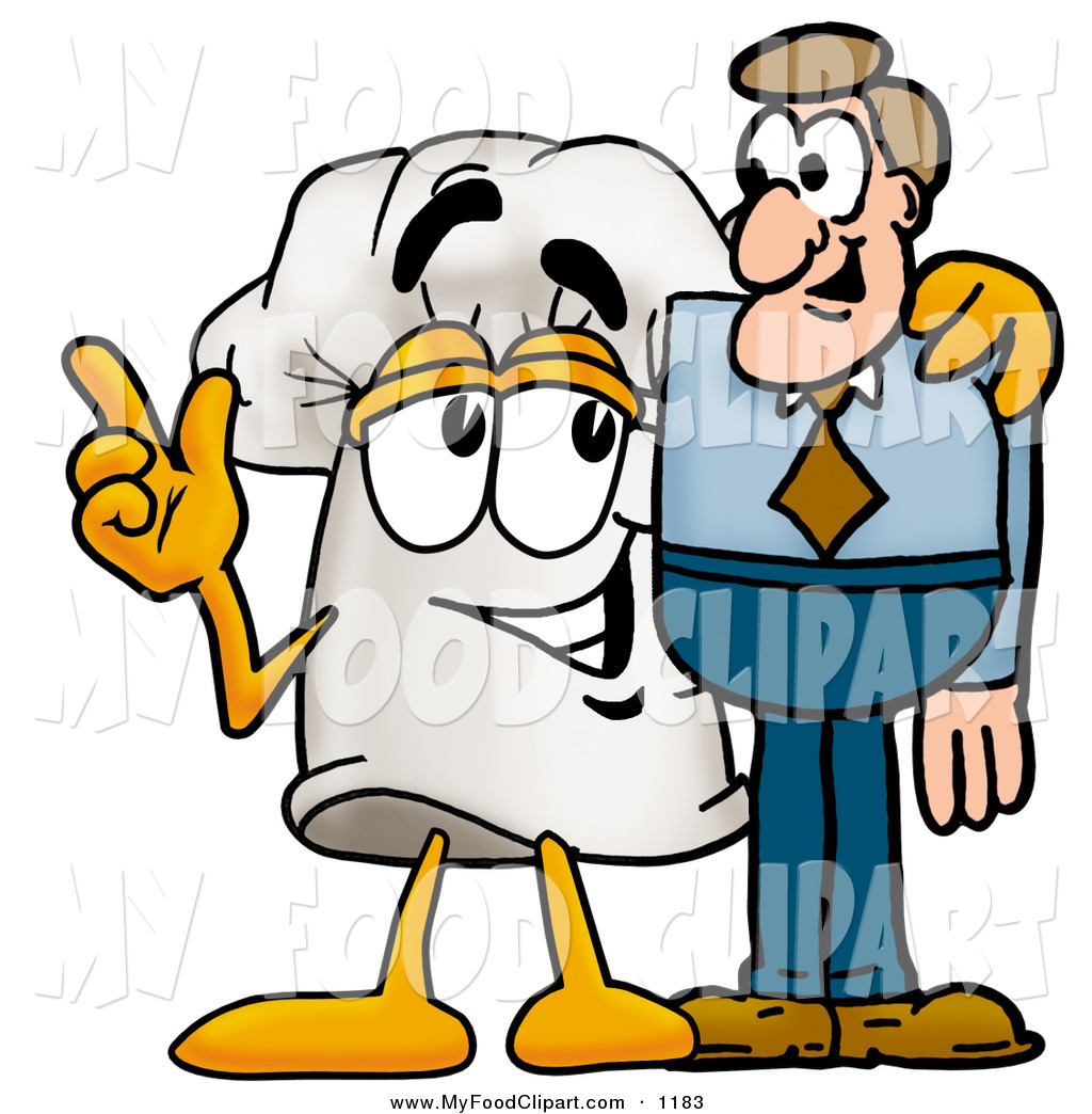 1024x1044 Food Clip Art Of An Outgoing Chefs Hat Mascot Cartoon Character