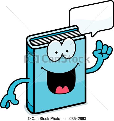 444x470 Cartoon Book Talking. A Cartoon Illustration Of A Book Clip Art