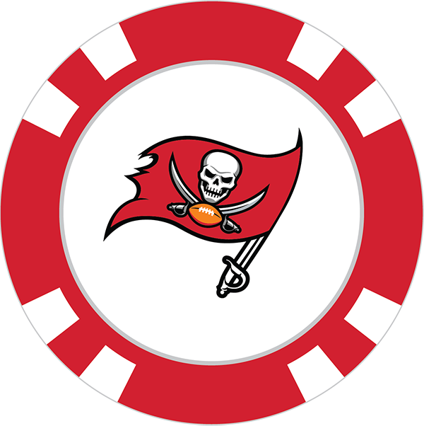600x602 Tampa Bay Buccaneers Poker Chip Ball Marker