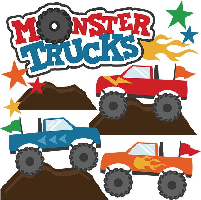 648x644 Collection Of Monster Truck Clipart High Quality, Free