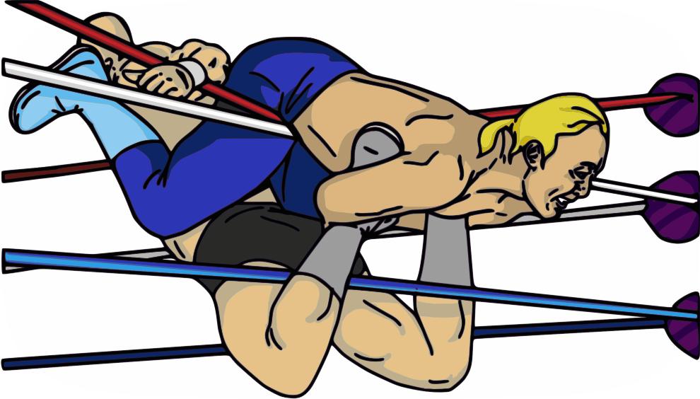 990x564 Tarantula Pro Wrestling Maneuver Clipart