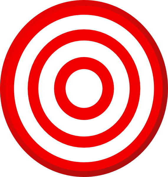 570x599 Target Clip Art At Clker Com Vector Clip Art Online Royalty Free