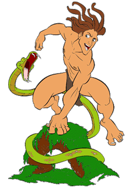 250x366 Tarzan Graphics Clipart Panda