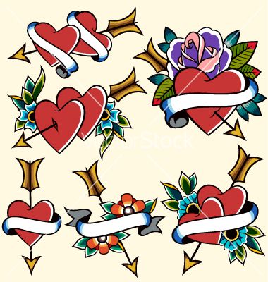 380x400 Tattoo Clipart Classic