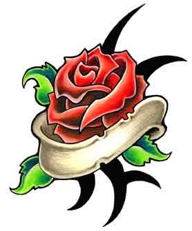 278x335 Rose Tattoo Clipart Rose Tattoo Clipart 4