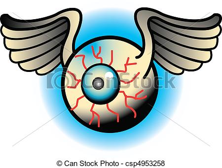 450x341 Tattoo Design Eyeballs Clip Art. Tattoo Design Of A Flying