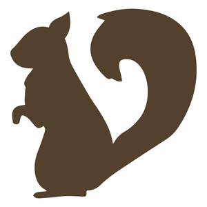 300x300 Stupendous Squirrel Silhouette Design Store View 124067 Clip Art