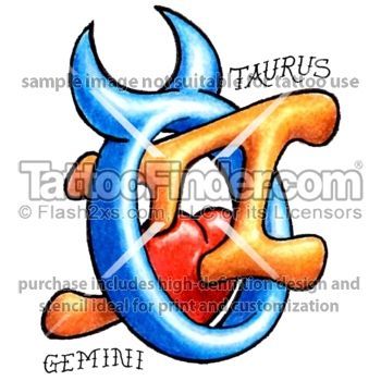 350x350 Gemini Clipart Taurus