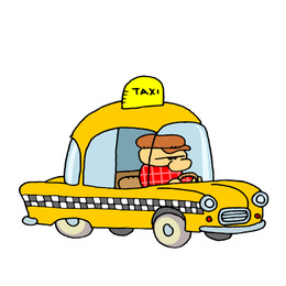 260x260 Free Download Taxi Yellow Cab Clip Art