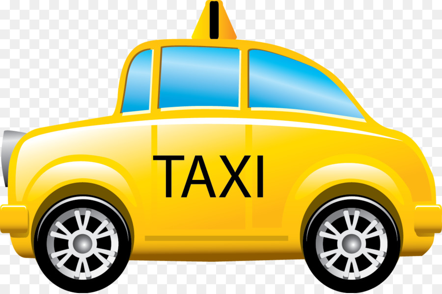 900x600 Chamonix Taxi Yellow Cab Clip Art
