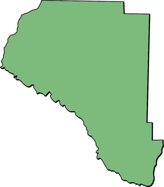 527x600 Taylor County, Clipart Style Maps In 50 Colors