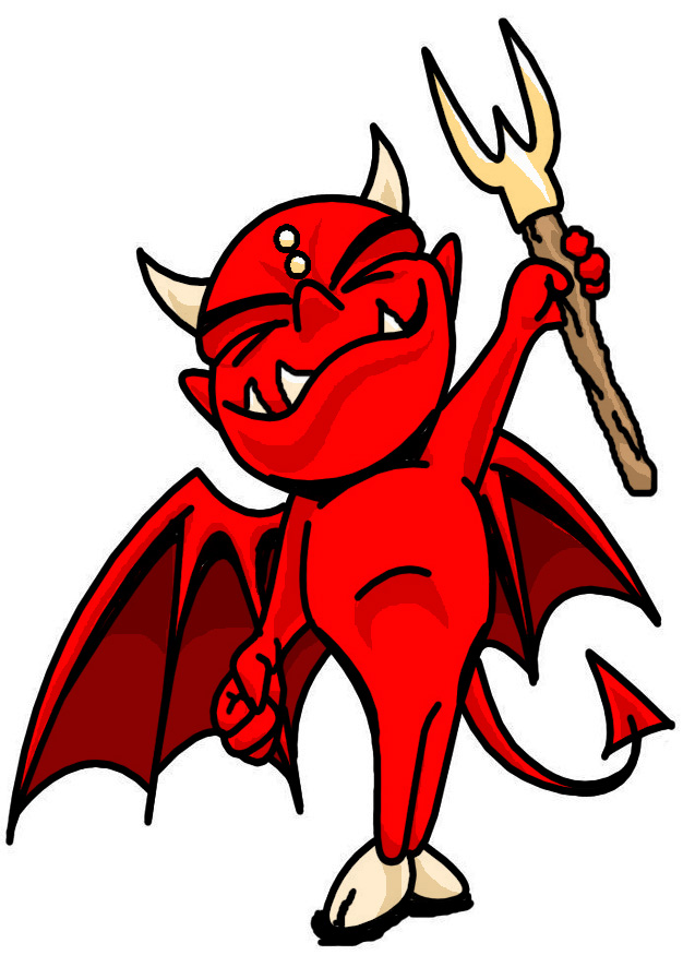 626x886 Devil Clipart Cute