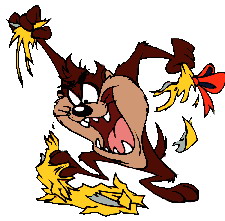 225x221 Tasmanian Devil Clip Art