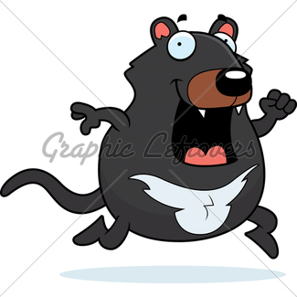 325x325 Cartoon Tasmanian Devil Hug Gl Stock Images