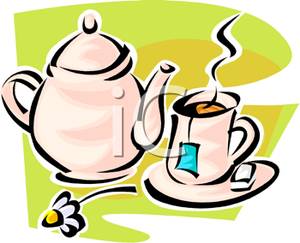 300x243 Clip Art Image A Teabag In A Cup Of Tea
