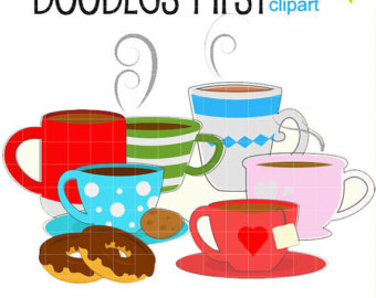 340x270 Coffee Tea Clipart Etsy